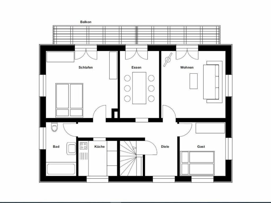 Holiday Apartment Lucky Guy 上施陶芬 外观 照片